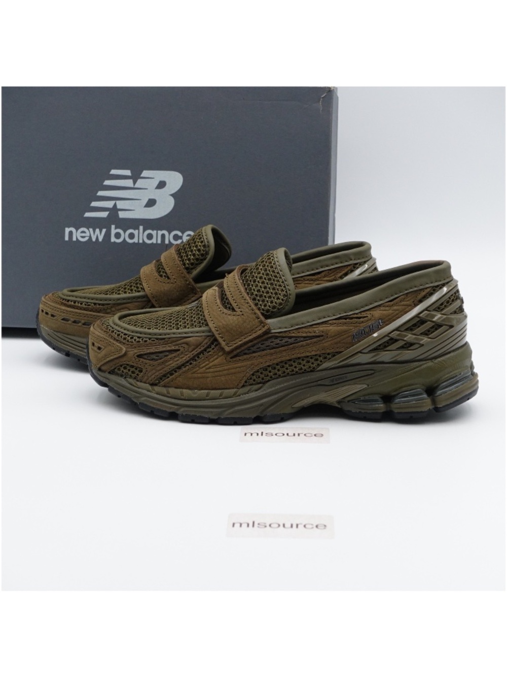 NEW New Balance 1906L Loafer Sneakers U1906LNV Olive/Khaki